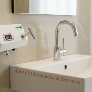 C-024 / Mini-Purificador (con Filtro) de Agua, en Acrílico o ABS. Salida Frontal / Funciona con Ozono