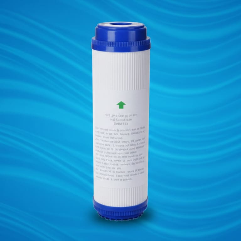 F-210 Foto-Cor-Com Filtro GAC Carbón Activado Granulado 10 pulgadas Imagen 2 de 4