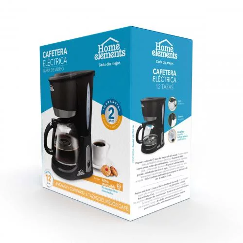 5-Cup Black Coffeemaker en 2023  Jarras de vidrio, Cafetera, Tazas