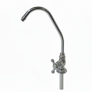 LL-308-CC / Llave Cuello de Cisne de 3/8″ en Acero Inoxidable. Importada / De Acabado Brillante