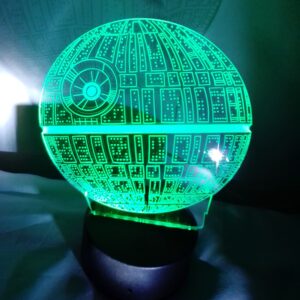 EL-5011 / Misteriosa Lámpara 3D de la ESTRELLA DE LA MUERTE ‘La Esfera’, de STAR WARS
