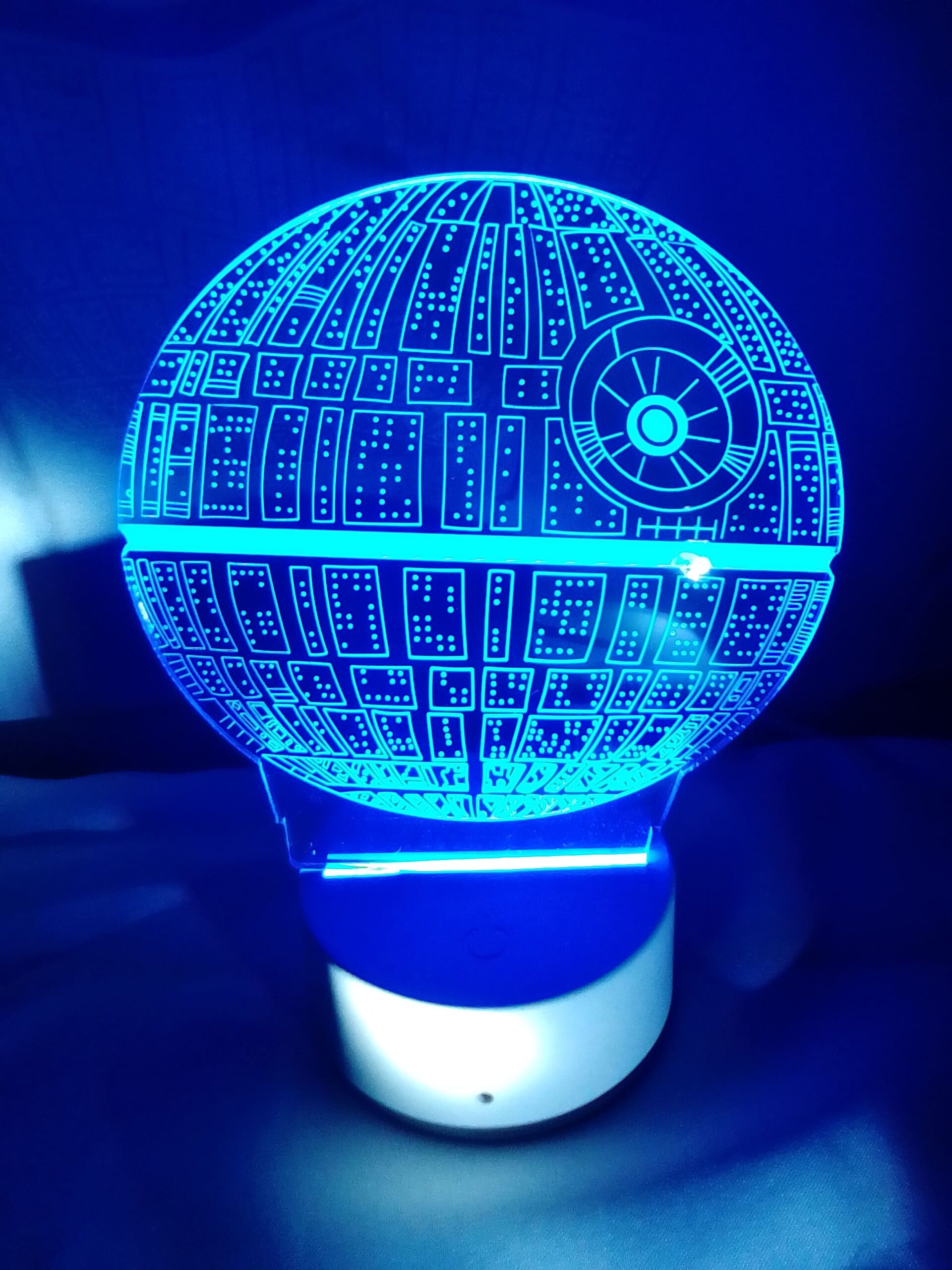 EL-5011 Img-Com ⁄ Misteriosa Lámpara 3D de la ESTRELLA DE LA MUERTE 'La Esfera', de STAR WARS Imagen 3 de 3