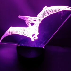 EL-5020 / Impresionante Lámpara Led 3D del PTERANODÓN