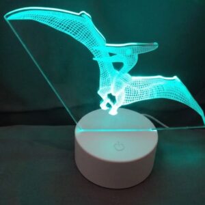 EL-5020 / Impresionante Lámpara Led 3D del PTERANODÓN