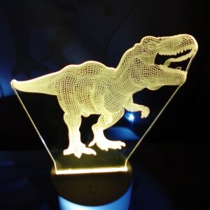 EL-5021 / Imponente Lámpara Led 3D del TIRANOSAURIO REX
